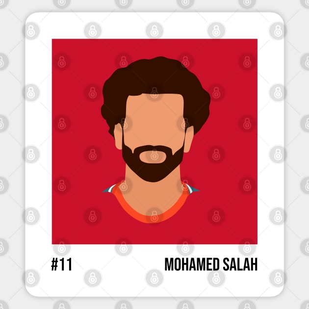 Mohamed Salah Minimalistic Camera Film Sticker by GotchaFace